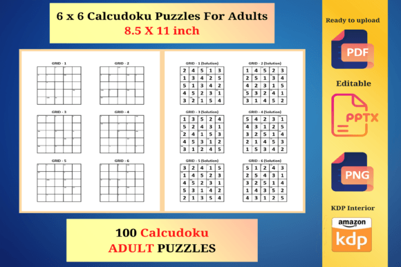 Calcudoku Puzzles: A Sharp Challenge for Adult Minds