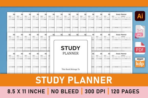 Essential KDP Study Planner for Creators