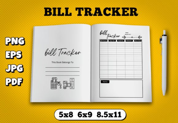 Streamlining Self-Publishing: The Role of a Bill Tracker KDP Interior