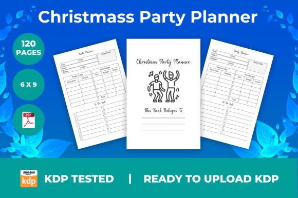 The Christmas Party Planner KDP Interior: Your Strategic Blueprint for a Perfect Holiday Event