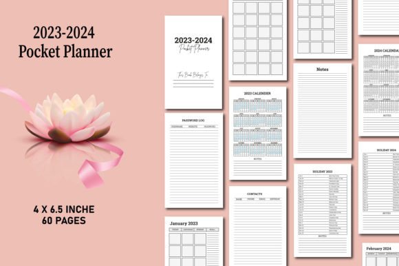 The Editable 2023-2024 Pocket Planner: Your Ultimate Portable Organization Hub