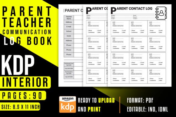 The Essential Parent Teacher Communication Log Book