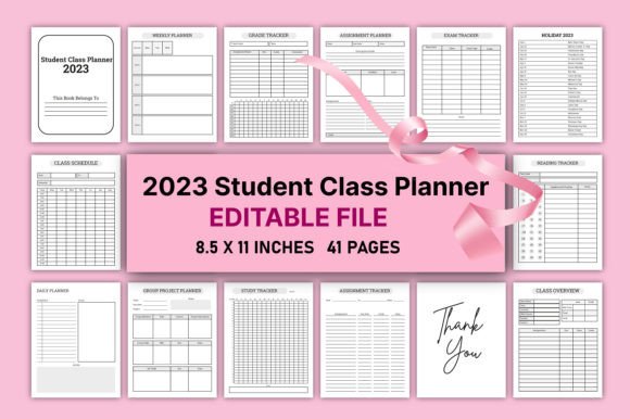 The Ultimate 2023 Student Planner for Organization and Success