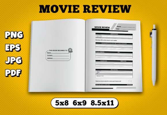 Understanding Movie Review KDP Interior Templates