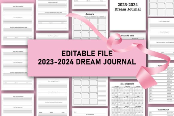 Unlocking Insights with Your 2023-2024 Dream Journal for KDP