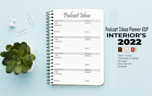 Your Podcast Starts Here: The Podcast Ideas Planner