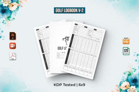Your Ultimate Guide to the Editable Golf Logbook KDP Interior